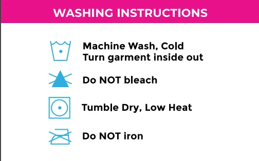 Washing Instructions